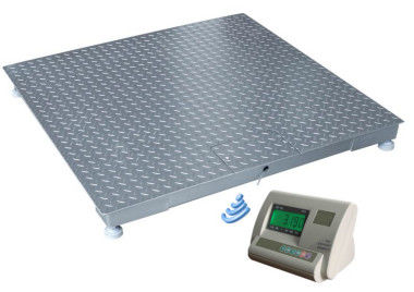ποιότητας  1.2×1.2m 3 Tons Wireless Floor Weighing Scales εργοστάσιο