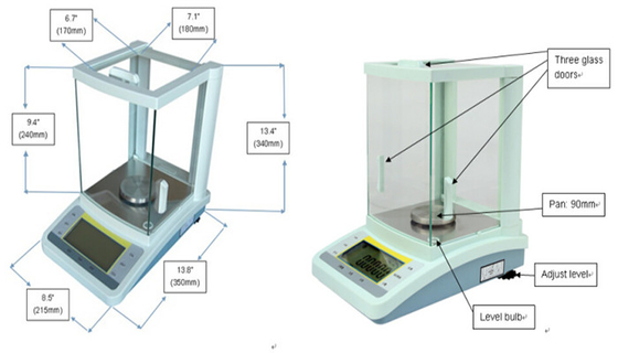 Lab Single Pan Electronic Balance Scale